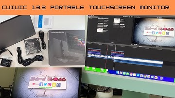 CUIUIC 13.3 Portable Touchscreen Monitor Review!
