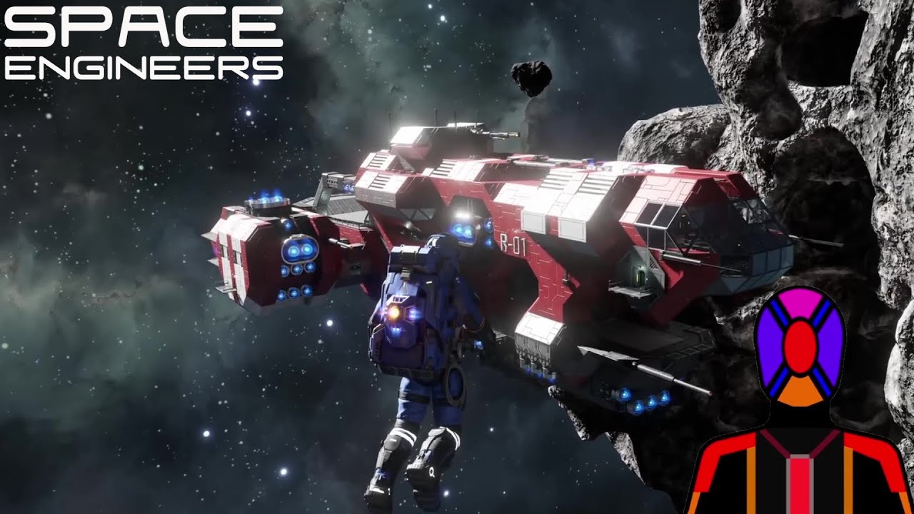 SPACE ENGINEERS 2 ALPHA GAME FOOTAGE! NEW SE UPDATE! NEW CARGO SHIPS ...