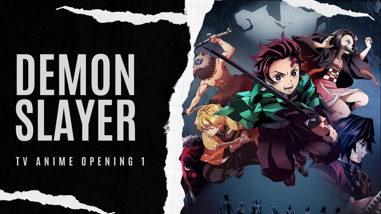 Demon Slayer TV Anime Opening 1, 4K HD