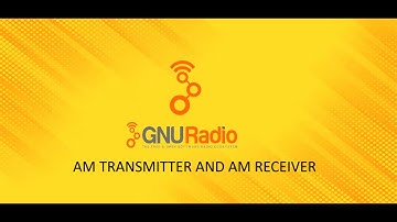 AM Transmitter and AM Receiver || GNU radio || Radio Head