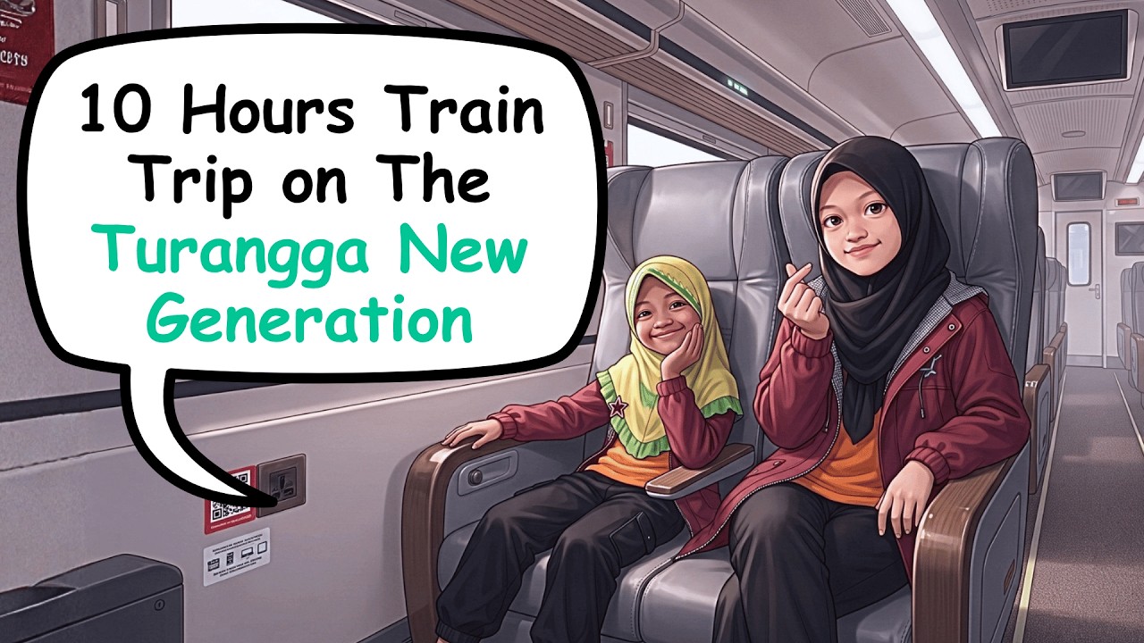 Views on Turangga New Generation: Crossing Java by Indonesian Executive Train