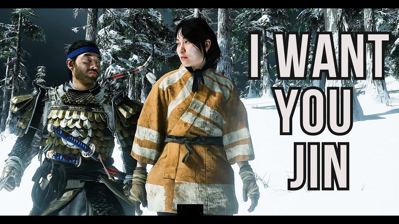 Ghost of Tsushima Patch 1.05 Tomoe flirts with Jin and wants some