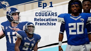 Madden 22 Chicago Cougars Relocation Franchise | Ep 1 | New Team, Who Dis!!
