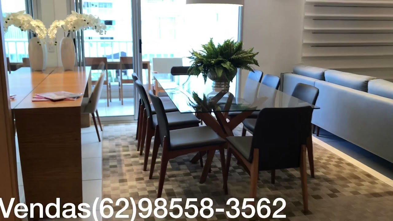 Flampark aptº 108 m2, 3 suítes plenas, lavabo, pronto p/morar. Jd. Goiás.