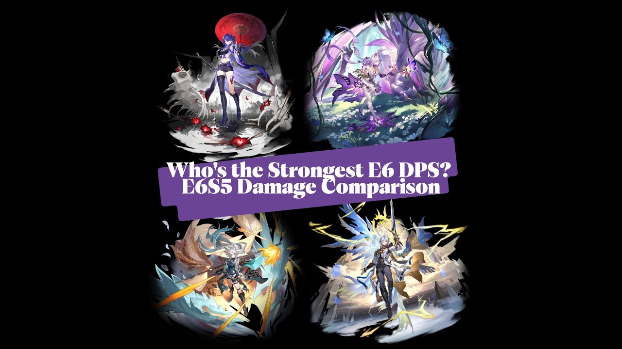 Who's the Strongest E6 DPS?! Feat. Phainon, Acheron, Castorice, & Feixiao