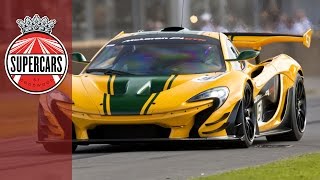 Mclaren P1 GTR - unbelievable £2m 1000BHP hybrid driven by Kenny Brack