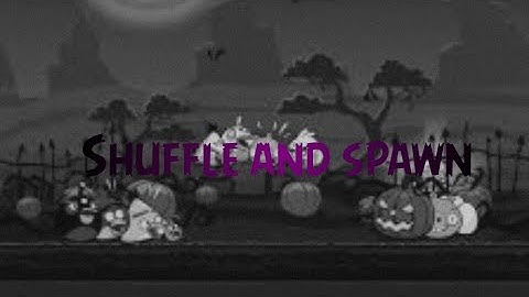 Angry birds: shuffle and spawn music video