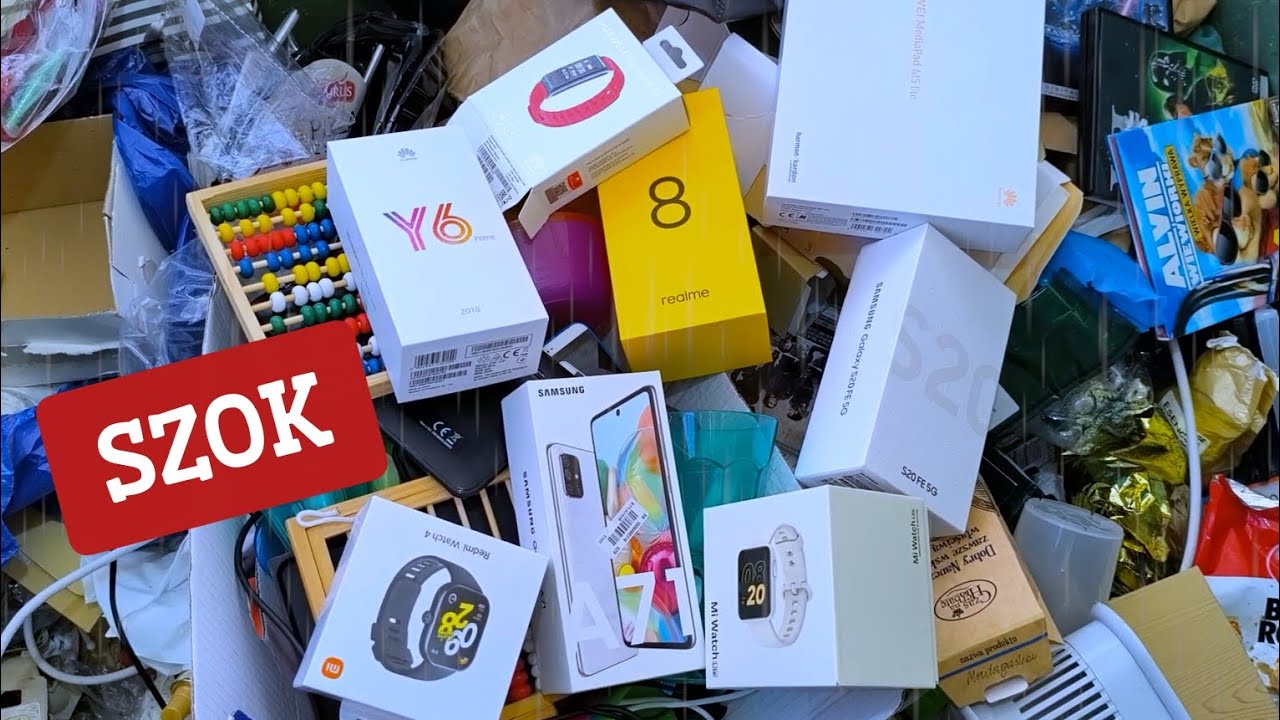 Ludzie wyrzucają do śmieci pudełka z telefonami! Śmietnikowy Raj pełen skarbów odc.282