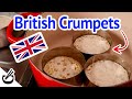 How to make british crumpets at home