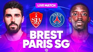 🔴🔵 BREST - PSG LIVE / 🔥ALLEZ PARIS !! / ON VEUT LES 8EMES !! / LIGUE DES CHAMPIONS / UCL / LDC