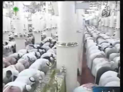 صلاة المغرب الشيخ حسين آل الشيخ ما تيسر من سورتي الصافات و النازعات عام 2006