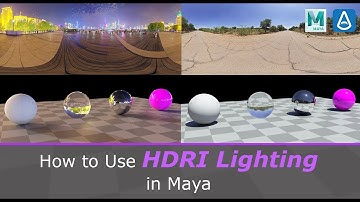How to Use HDRI Lighting in Maya