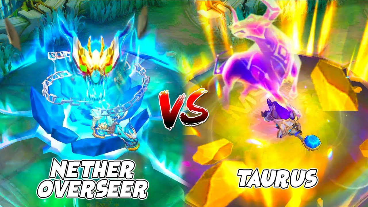 Minotaur Nether Overseer VS Taurus Skin Comparison