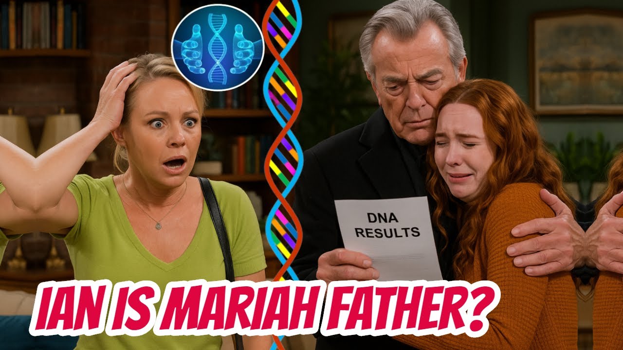 Ian Ward is Mariah's biological father - Sharon screams and tears up DNA results CBS Y&R Spoilers