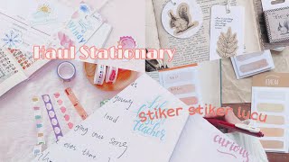 haul shopee pt.1 : stiker jurnal, washi tapes, sticky memo, stationary lucu | slvaaatl screenshot 5