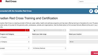Red Cross Training Partner Confirmation