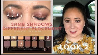 Same Shadows Different Placement Series | Soft Glam Palette Halo Look 2 screenshot 4