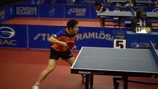 table tennis serves in 8x slow motion