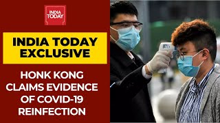 "university of hong kong scientists claim to have the first evidence
someone being reinfected with virus that causes covid-19. a
33-year-old man retur...