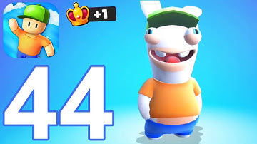 Stumble Guys - RABBID GUY - Gameplay Walkthrough Part 44 (Android, iOS)