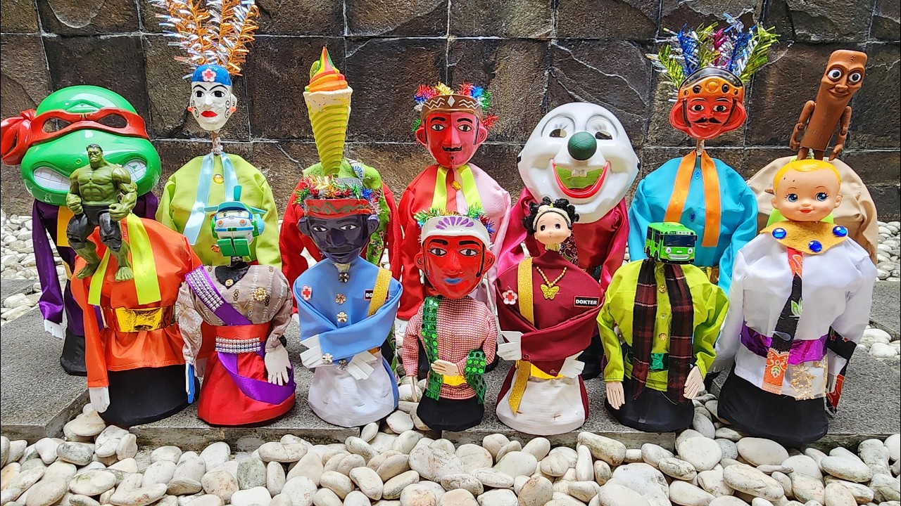 Temukan Ondel Ondel Kepala Tayo, Ondel Es Krim, Ondel Tung Sahur Lalu Copot Pasang Ke Badan Nya 189