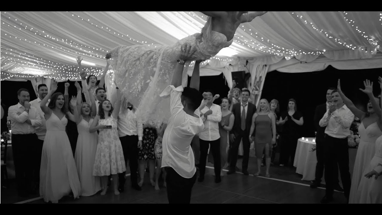 Couple does Dirty Dancing Lift at wedding reception! (EPIC) - TruLove Films