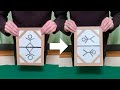 額縁の絵が傾く！？　簡単なのに凄いマジック4ネタ種明し　4 cool and easy magic tricks with tutorial.