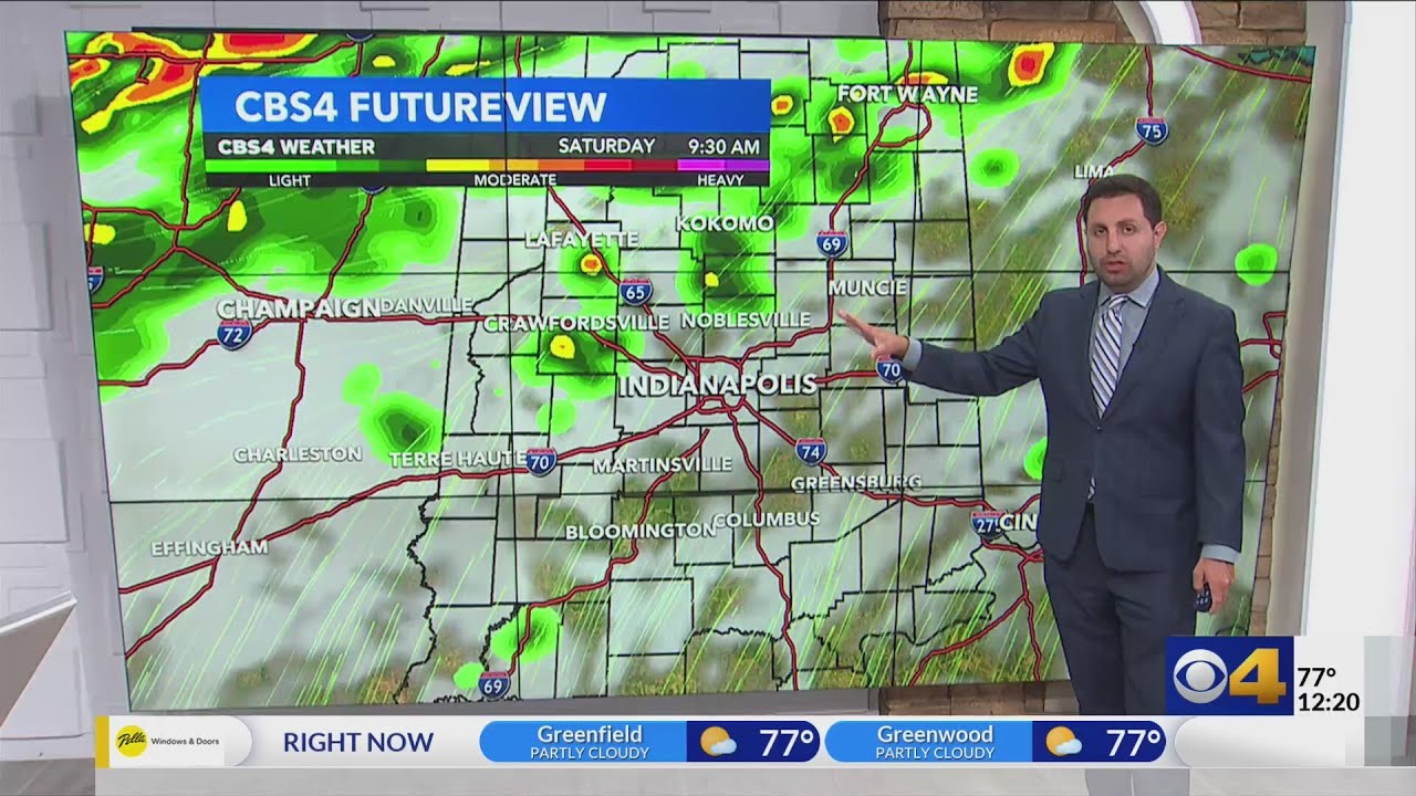 Terrific Thursday, next storm chance this weekend - YouTube