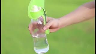 Gula™ Soft Silicone Travel Dog Water Bottle screenshot 1
