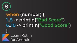 Celebrity Learn Kotlin for Android: When (Lesson 8) Wealth