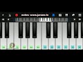 Tum hi aana marjaavaan jubin nautiyal  easy mobile perfect piano tutorial