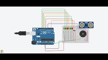 Happy Birthday music simulation using TinkerCad