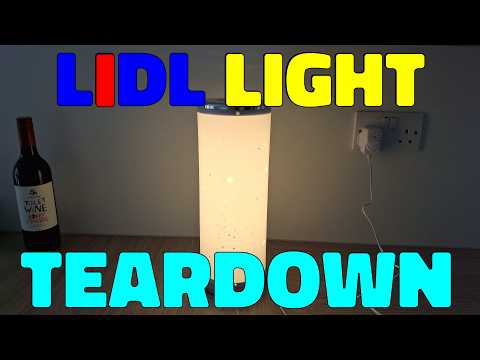 Lidl table light exploration (with schematic)