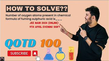 Number of oxygen atoms present in chemical..@thecurlychemist9953 #jeepyq #jeemains #jeeadvanced