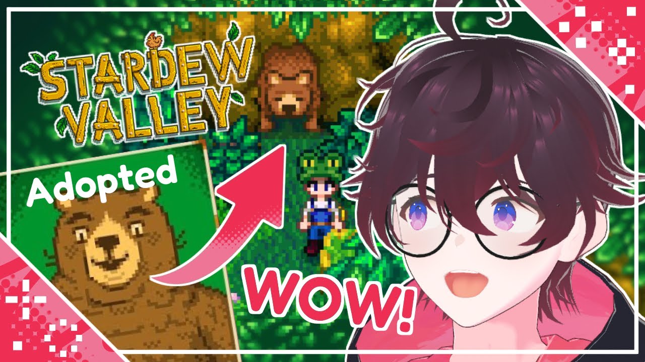【Stardew Valley】 Adopting A Bear As The Richest Man In Pelican Town! | #47