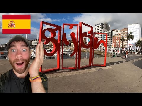 EXPLORING GIJÓN SPAIN | This City is UNDERRATED