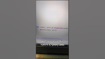 How to use enumerate in Python 🐍
