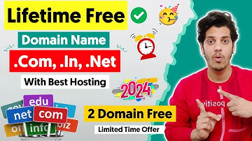 Lifetime Free Domain Name (.com, .in, .net) with Best Web Hosting in India 2024