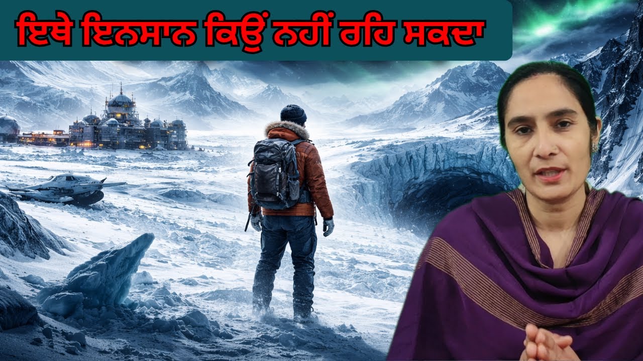 ਇੱਥੇ ਇਨਸਾਨ ਕਿਉਂ ਨਹੀਂ ਰਹਿ ਸਕਦੇ,? Antarctica facts in Punjabi, mystery of Antarctica