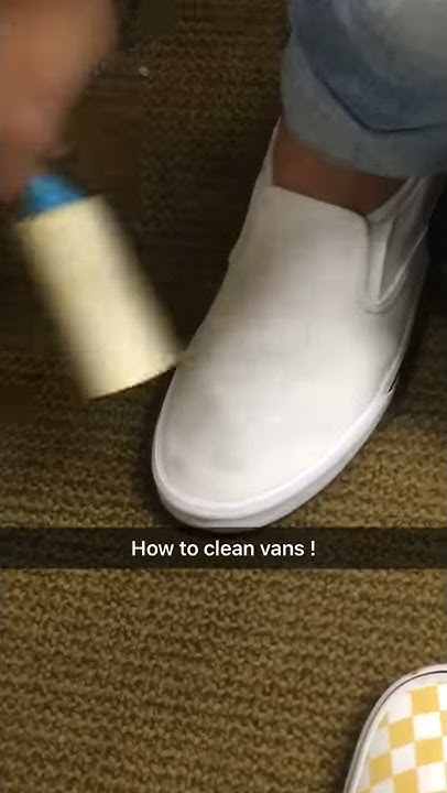 HOW TO CLEAN WHITE VANS (STILL WORKS!! 2018) - YouTube - How To Wash White Vans In Washer With Bleach