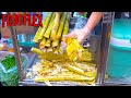 SUB) 사탕수수 주스, 천안 중앙시장, $2.5 Sugarcane juice, nước mía, Candycane, 100% Natural, Korean Street Food