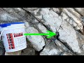 A Cheap Way To Demo Big Rocks And Concrete- Dexpan Expansive Grout!