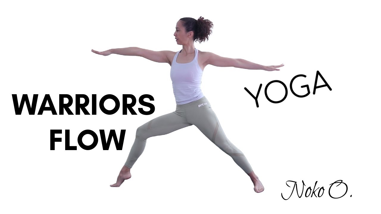 Explore Warrior Poses 1, 2 & 3 For Balance and Hips Flexibility YouTube