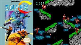 Super Contra No Death Run- Nes