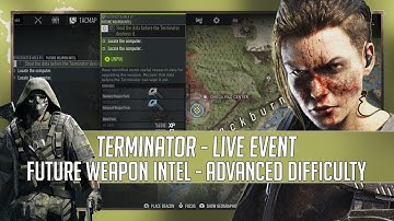 Ghost Recon Breakpoint | Terminator Event - Future Weapon Intel | Advanced Difficulty - SOLO