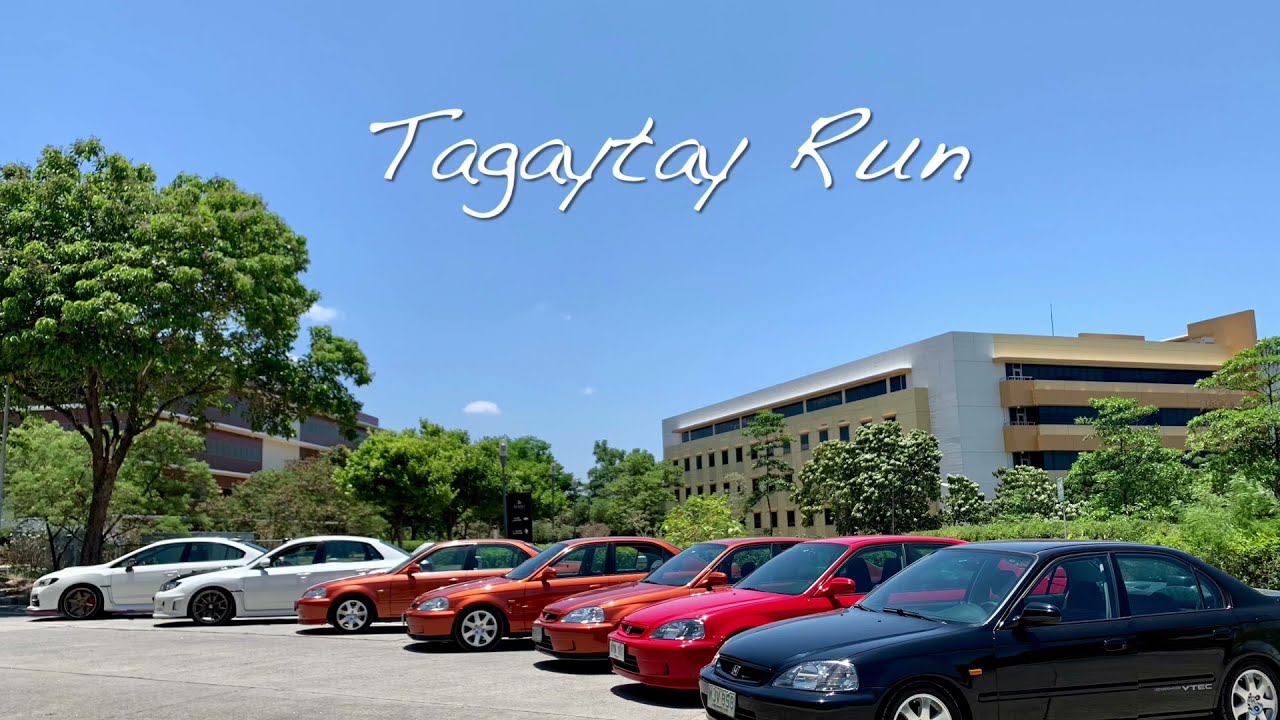 JDM RUN Tagaytay. Honda civic SiR. Subaru STI.