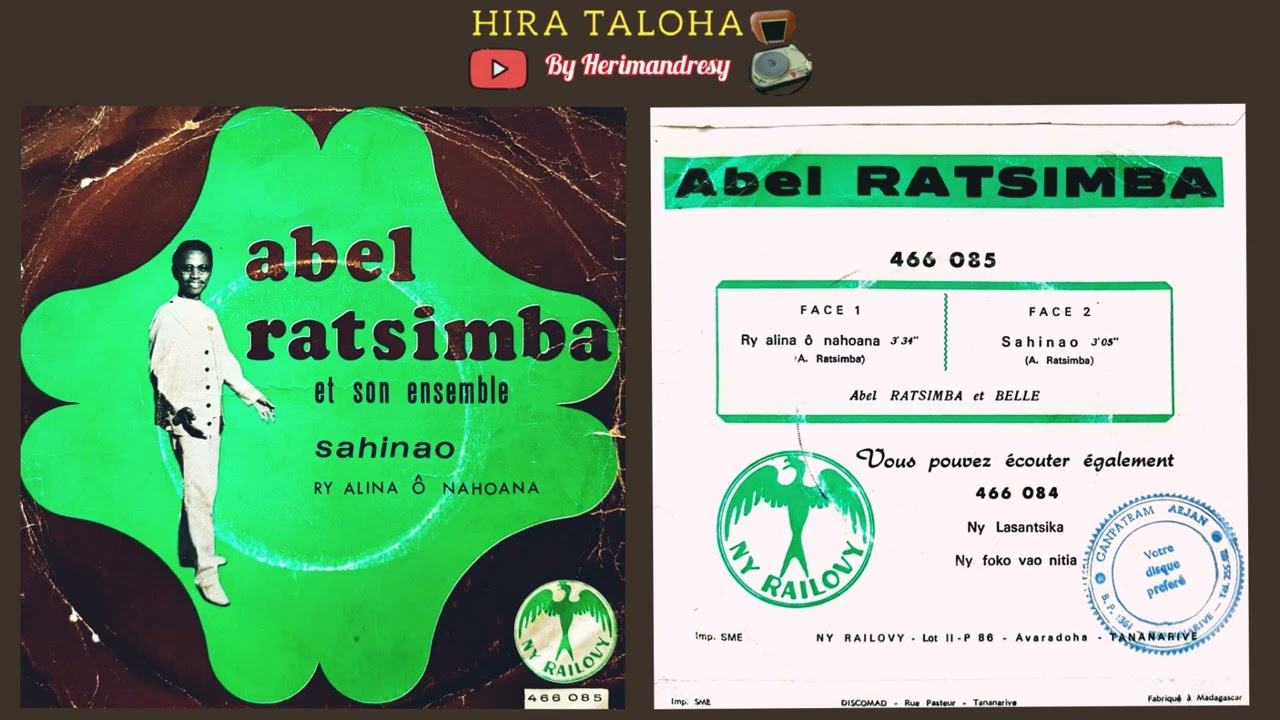 Abel Ratsimba - Ry Alina Ô Nahoana