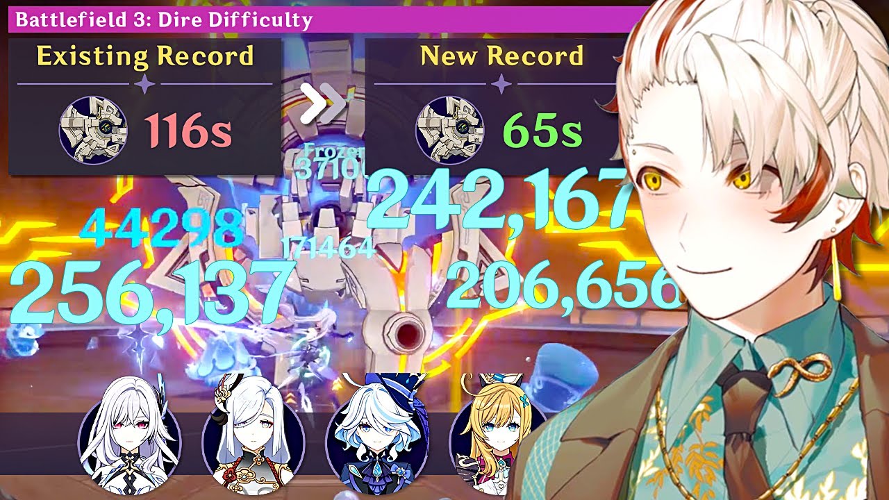 How I Saved 50 Seconds in DIRE DIFFICULTY: C0 SKIRK VS GENSHIN ENDGAME (Stygian Onslaught)