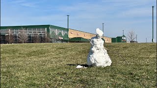 It’s the Menards Snowman ⛄️ 🙀