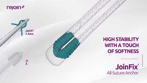 JoinFix All-Suture Anchor - REJOIN Medical